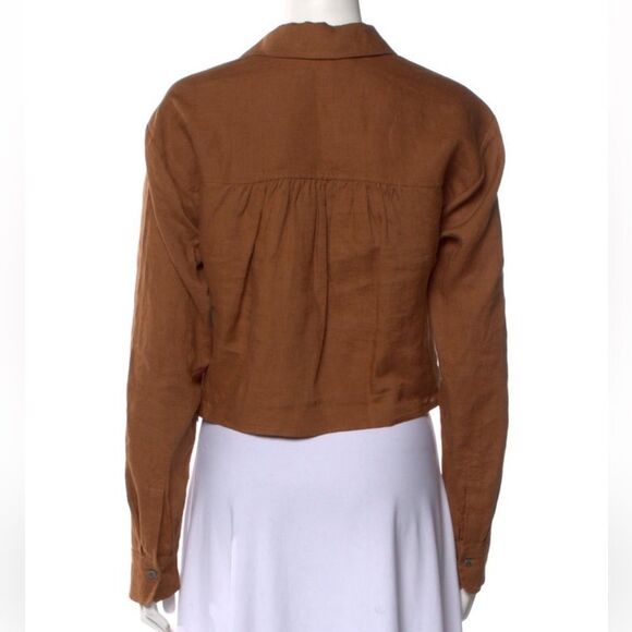 Marissa Webb Linen Top - Picture 2 of 3